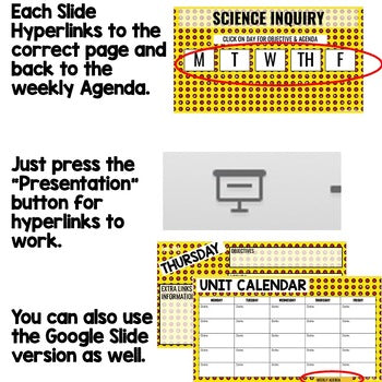 Landforms Agenda PowerPoint & Google Slides, Earth Science Agenda - preview 2