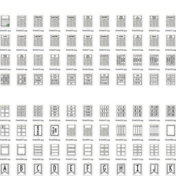 SECONDARY CLASSROOM DECOR, BINDER LABELS, Dictionary - preview 3