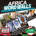 Africa Word Wall Activity Pages World Geography Word Wall - preview 1