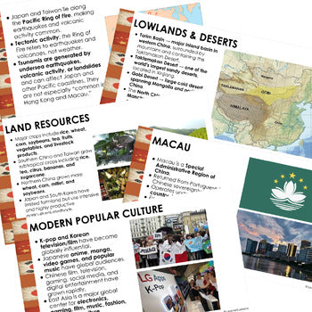 East Asia Guided Notes & PowerPoint | World Geography | Print & Digital - preview 4