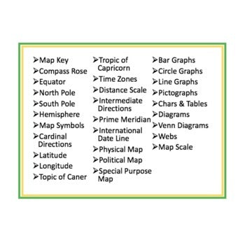 Mapping Skills Game Cards, Geography Test Prep Print & Digital Learning - preview 3