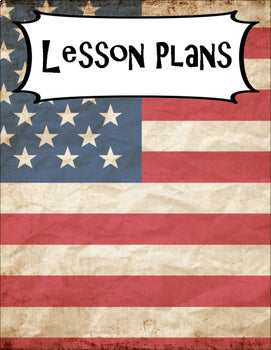 SECONDARY CLASSROOM DECOR, BINDER LABELS, Patriotic American Flag - preview 4