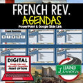 French Revolution Agenda PowerPoint & Google Slides Agenda - preview 1