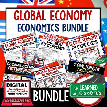 Global Economy Bundle | International Economics Activities | Print & Google - preview 1