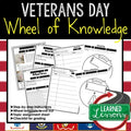 Veterans Day Activity, Veterans Day Wheel of Knowledge - preview 1