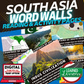 South Asia Word Wall Activity Pages World Geography Word Wall - preview 1