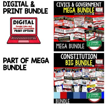 Constitution Agenda PowerPoint & Google Slides, Civics Agenda - preview 2