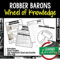Robber Barons Activity, Wheel of Knowledge (Interactive Notebook) - preview 1