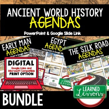 Renaissance Agenda PowerPoint & Google Slides, World History Agenda - preview 4