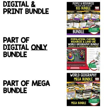 People & Resources Agenda PowerPoint & Google Slides, World Geography Agenda - preview 3