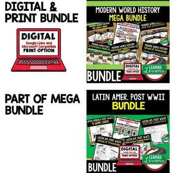 Latin America Post WWII Agenda PowerPoint & Google Slides Agenda World History - preview 3