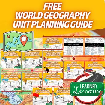 World Geography Lesson Plan Guide for World Geography Curriculum - preview 1