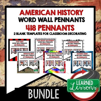 Era of Social Change Ford, Nixon, Carter Word Wall US History Word Wall - preview 3