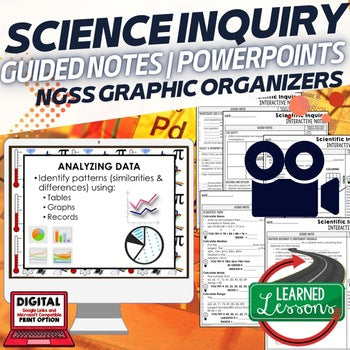 Scientific Method Guided Notes & PowerPoint | NGSS Science Inquiry Activities - preview 1