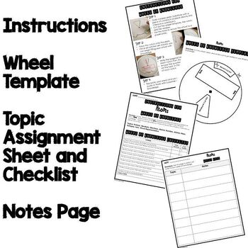 Body Systems Activity, Wheel of Knowledge Interactive Notebook - preview 2