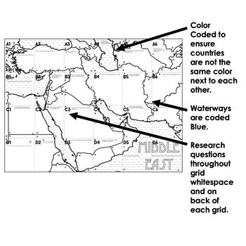 Middle East Collaborative Poster, Middle East MAPPING Research Activity - preview 2