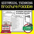 Historical Thinking Activity, Basic Geography Foldable - preview 1