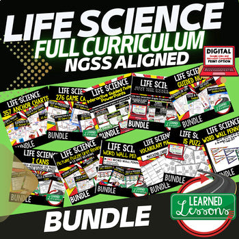 Life Science Pacing Guide, Biology Pacing Guide Life Science Curriculum - preview 2