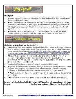 Spiraling Instruction: Professional Development Blog Series - preview 3