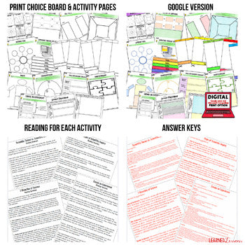 Science Technology Activities, Science Choice Board, Science Differentiation - preview 2