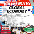 Global Economy Outline Notes, Bullet Notes, Unit Review, Test Prep - preview 1