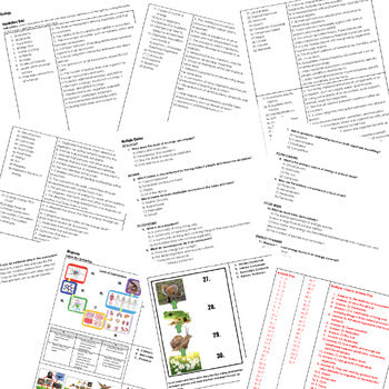 Ecology Assessments, Test, Quiz, Life Science Assessments - preview 2