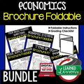 Economics Foldable Bundle | Interactive Economics Activities | Print & Digital - preview 1