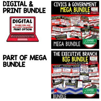 Executive Branch Agenda PowerPoint & Google Slides, Civics Agenda - preview 2