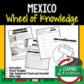 Mexico Activity, Wheel of Knowledge (Interactive Notebook) - preview 1