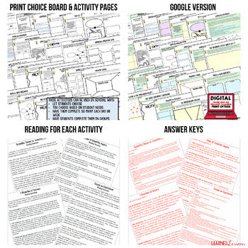 US History Imperialism Activities, Choice Board, Print & Digital, Google - preview 2