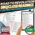 Road to Revolution DBQ Close Reading Textbook Replacement Google Print - preview 1