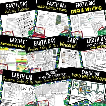 Earth Day Activities Bundle | Environmental Science | Print & Digital - preview 2