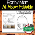 Early Man Activity, All About Foldable (Interactive Notebook) - preview 1