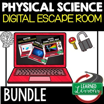 Science Escape Room Bundle | Life, Physical & Earth Science | Print & Digital - preview 4
