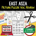 East Asia Activity, Picture Puzzle, Test Prep, Unit Review, Study Guide - preview 1