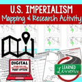 IMPERIALISM Mapping Activity & Research, & Guided PowerPoint, Google Links - preview 1