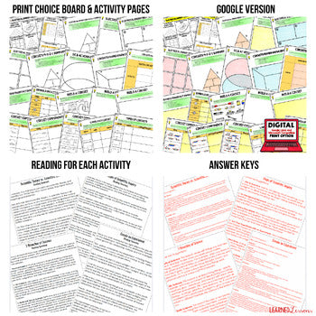 Electrical Energy Activity Choice Board, Physical Science Activity - preview 2