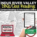 Indus River Valley DBQ Reading Activity Google World History DBQ Reading - preview 1