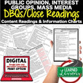 Interest Groups Mass Media DBQ Reading Activity Google Civics DBQ Close Reading - preview 1