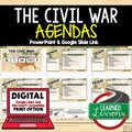 Civil War Agenda PowerPoint & Google Slides, American History Agenda - preview 1