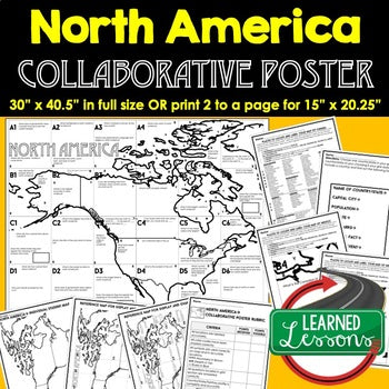 North America Collaborative Poster, North America MAPPING Research Activity - preview 1