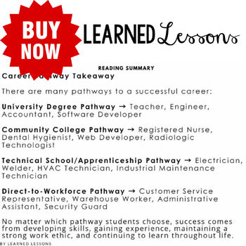 Careers Word Wall with Activity Pages - preview 3