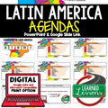 Latin America Geography Agenda PowerPoint & Google Slides World Geography Agenda - preview 1