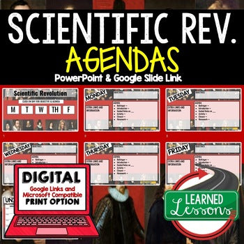 Scientific Revolution Agenda PowerPoint & Google Slides Agenda - preview 1