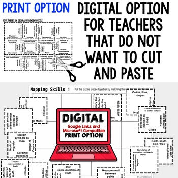 Progressives Vocabulary Activity Puzzle, Print & Digital, Google - preview 2
