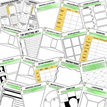 Industrial Revolution Activities, Choice Board, Digital Learning, Google - preview 4