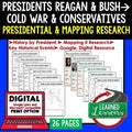 President Ronald Reagan and Bush Research & Mapping Print and Digital Google - preview 1