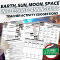 Earth, Sun, Moon & Planets Lesson Plan Guide | NGSS Earth Science Lesson Plans - preview 1