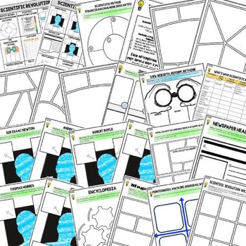 Scientific Revolution Activities Choice Board, Digital Learning, Google, & Print - preview 4