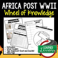 Africa Post WWII Activity, Wheel of Knowledge (Interactive Notebook) - preview 1